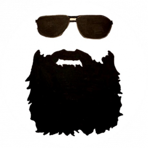 3″ Round “Beard” Sticker