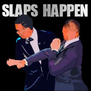 3″ Square “Slaps Happen” Sticker