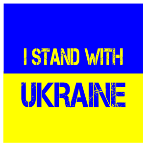 #StandWithUkraine (Istandsolid) Sticker