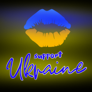 #StandWithUkraine (Lips) Sticker