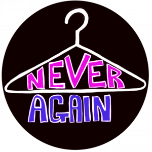 “Never Again” Sticker