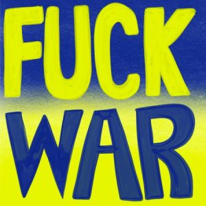 #StandWithUkraine (FuckWar) Sticker