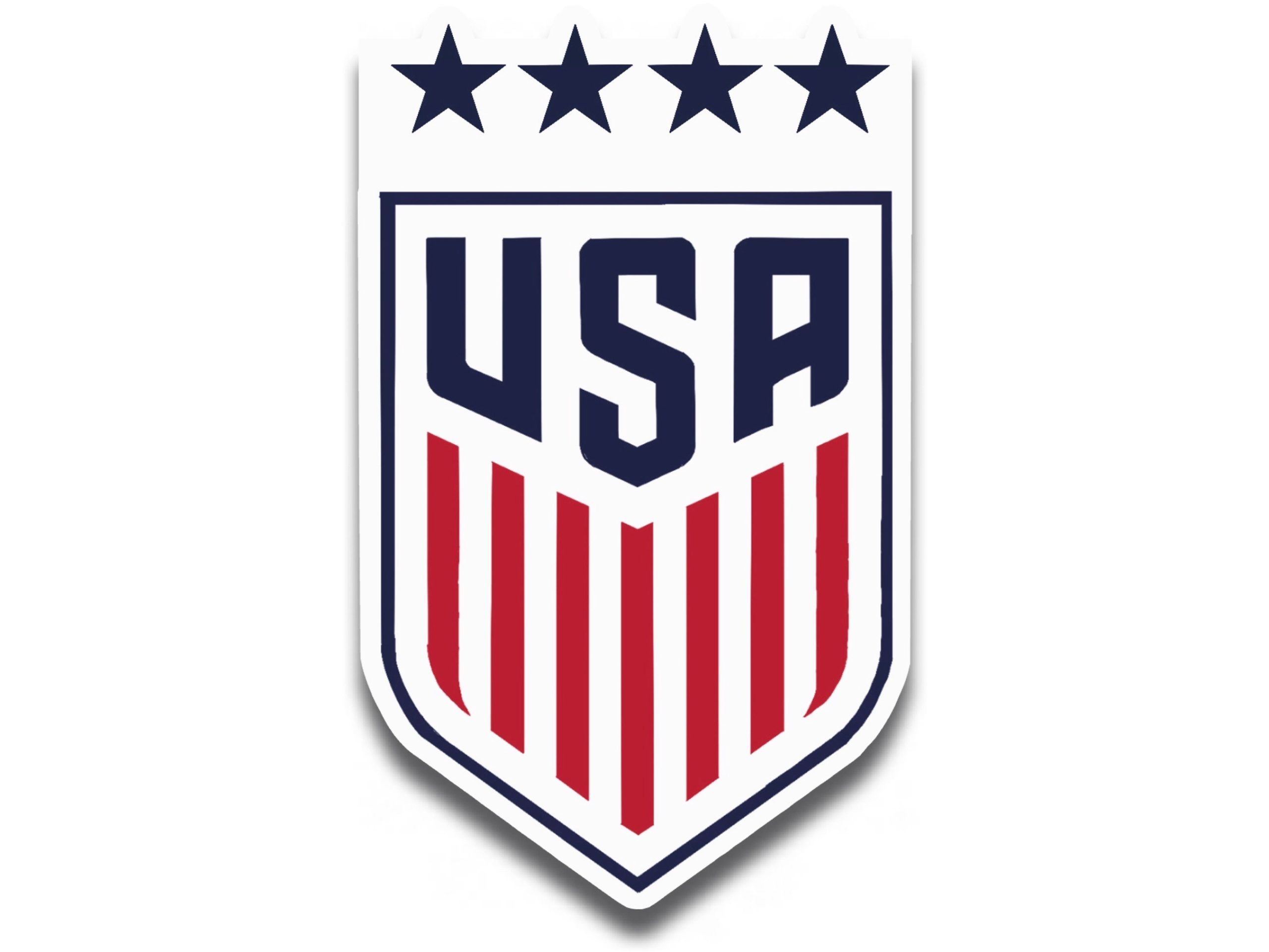 USA Womens Soccer Sticker