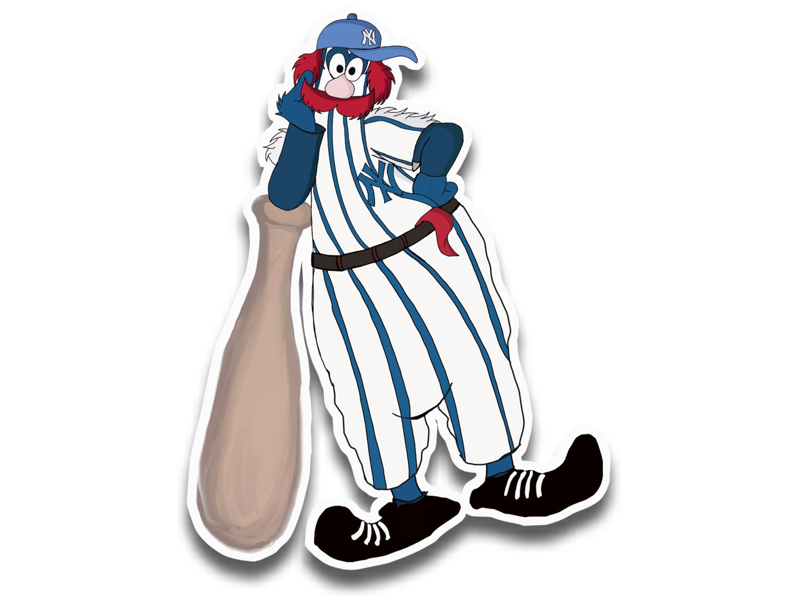 New York Yankees “Bronxie” Sticker