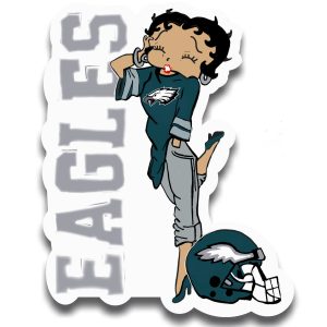 Boopin’ with the Eagles Sticker
